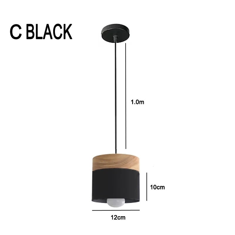 suspension-noir-bois-moderne