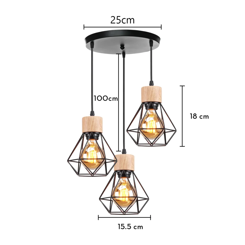 suspension-industrielle-noire-bois