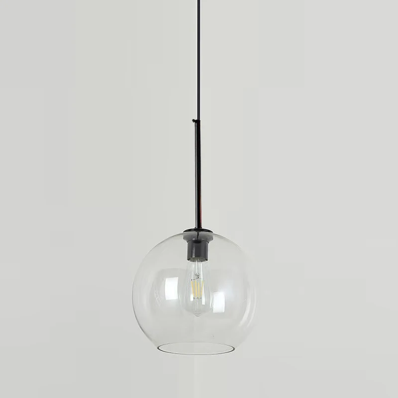 suspension-boule-verre-moderne