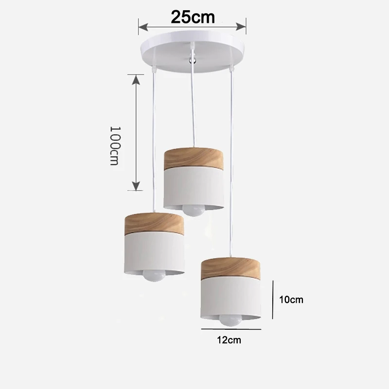 suspension-moderne-cylindres-blancs-bois